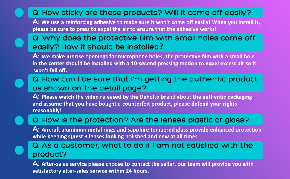 Meta quest 3 lens protector