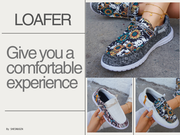Amazon.com | Shesnugin Unisex Casual Dudes Aztec Loafers