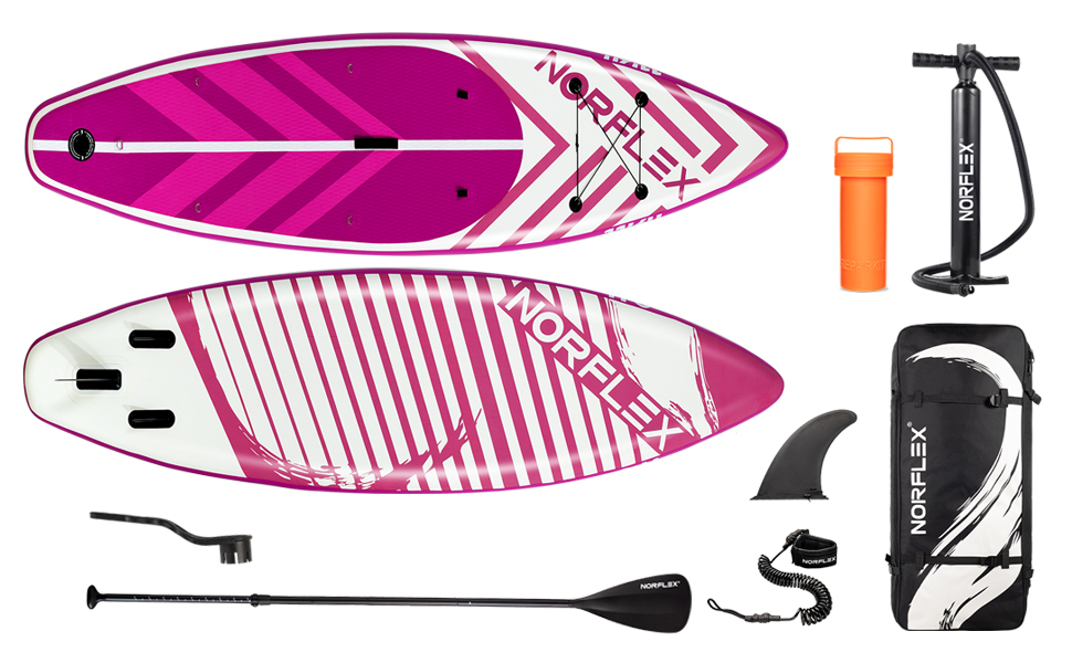 NORFLEX 10ft 6in Inflatable Paddle Board Bundle Stand Up Paddle Board