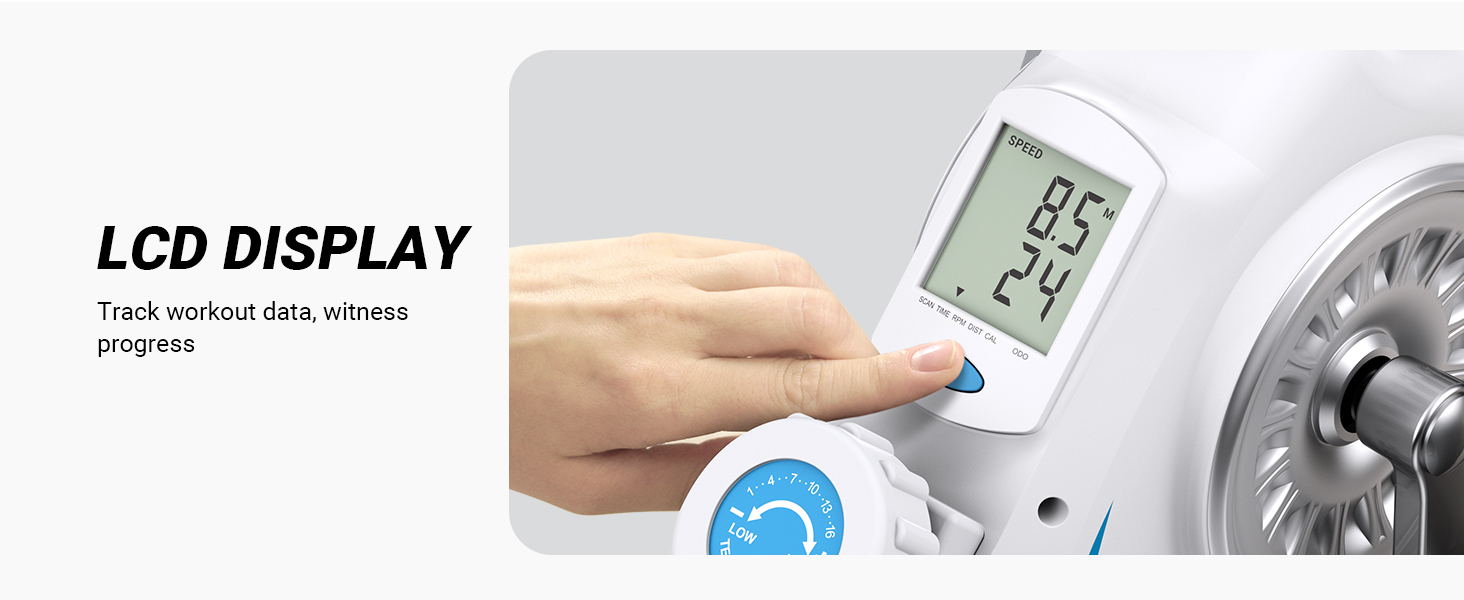 Under Desk Bike Exercise Bike Stationary Bike Spin bike cycle fitness equipment Exercise Bike 