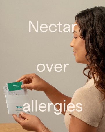 Lifestyle photo of woman packing her test in Nectar envelope