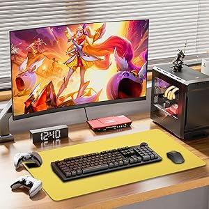 desk pad, game mouse pad, mouse pad, desk accessories, desktop pad,Writing pad