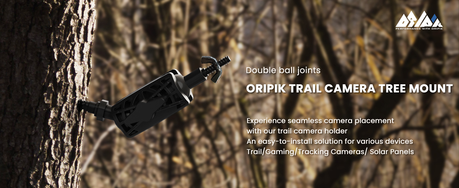 ORIPIK Adjustable Trail Camera Tree Mount Game & Hunting