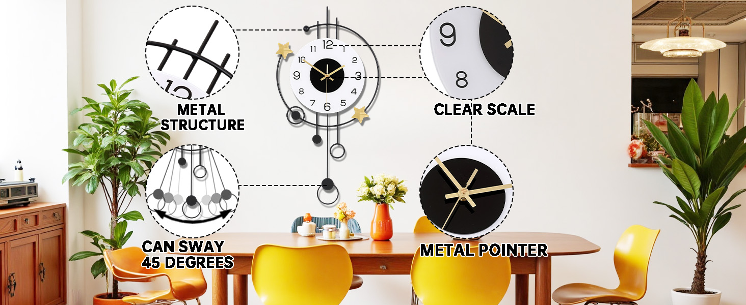 large wall clock
