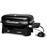 Weber Lumin Compact Outdoor Electric Barbecue Grill, Black - Great Small Spaces such as Patios, B...