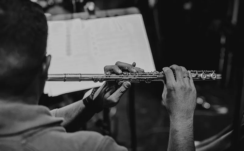 BQKOZFIN C Flutes Closed Hole 16 Keys Flute for Beginners Student Flute