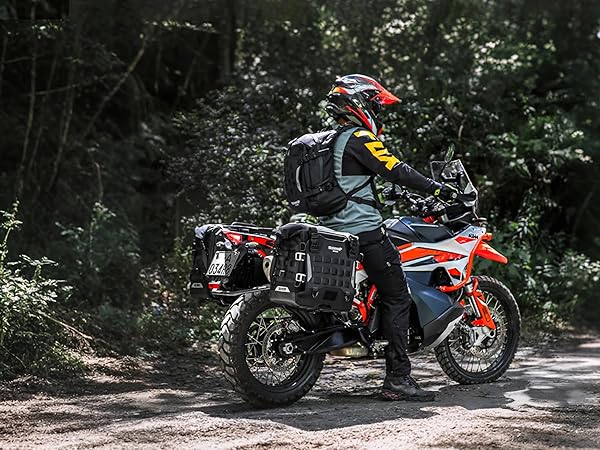 Amazon | Rhinowalkバイク用サイドバッグアクセサリー 延長部品
