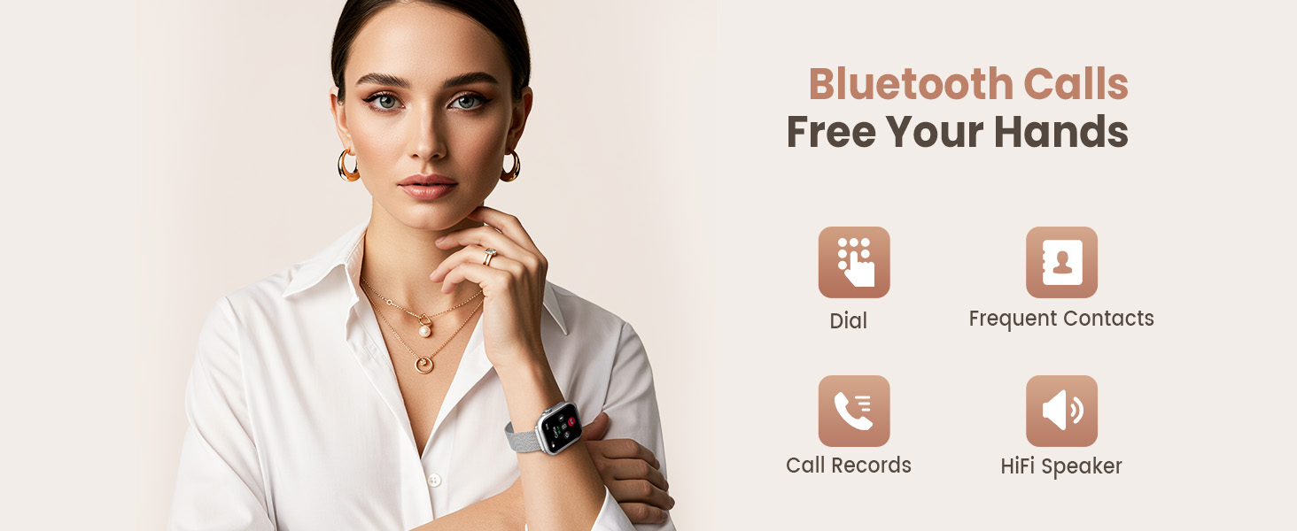 Smart Watch with Bluetooth Calls