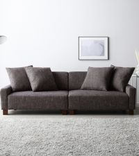 Amazon.co.jp: RASIK カウチソファ 3点セット 【3人掛けソファ(1.5人