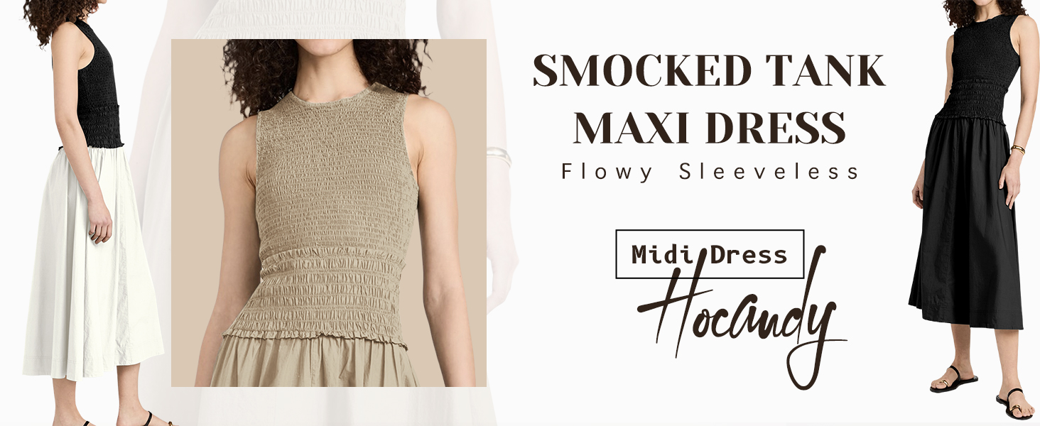 Smocked Tank Maxi Dress