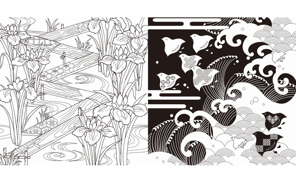 伝統の和もようぬりえBOOK | 四方 彩子 |本 | 通販 | Amazon