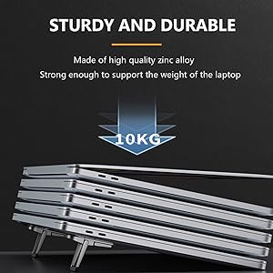 metal laptop stand keyboard riaser mini laptop stand portable laptop riaser