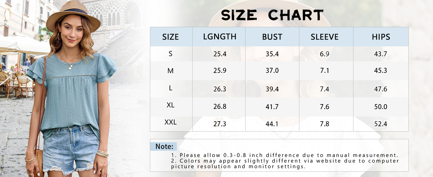 womens summer tops 2024