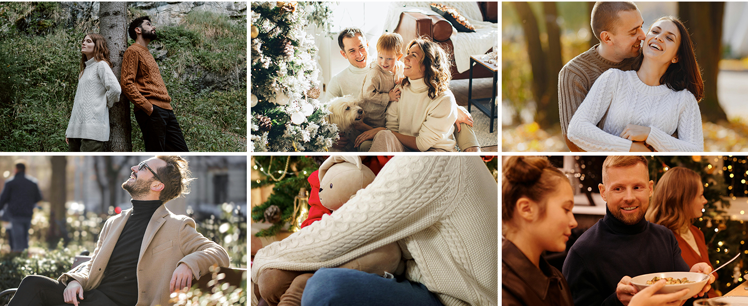 Mens Turtleneck Sweater