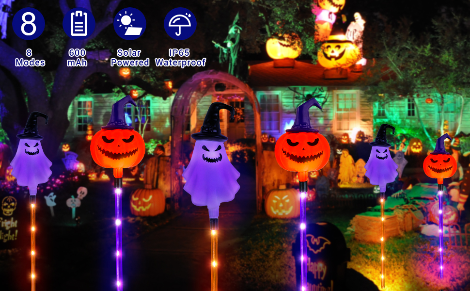 halloween solar lights
