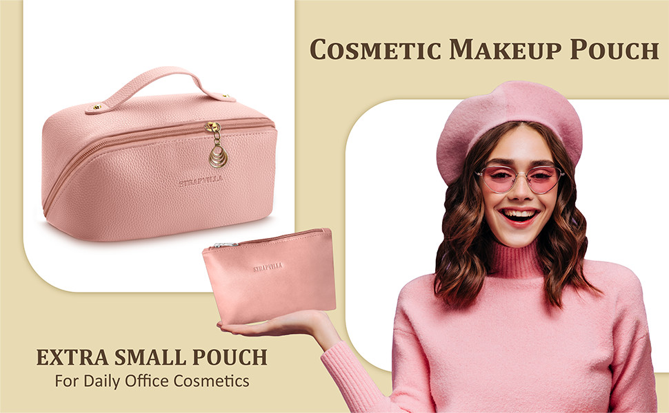make up pouches for women, cosmetic pouch for women, cosmetic bag, makeup pouch for travelling