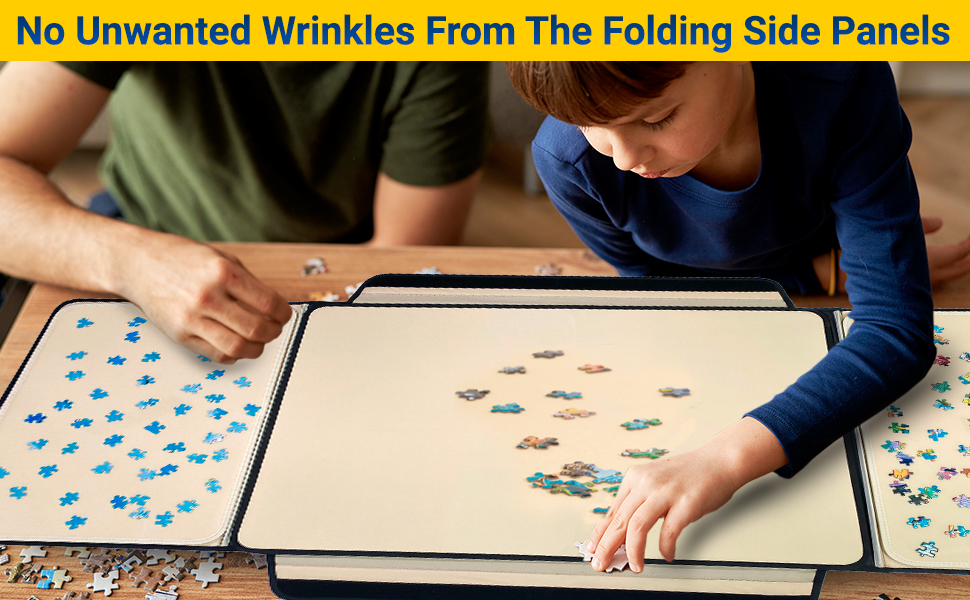 OMAVEE Stow Away Jigsaw Puzzle Caddy Premium Storage Puzzle Case