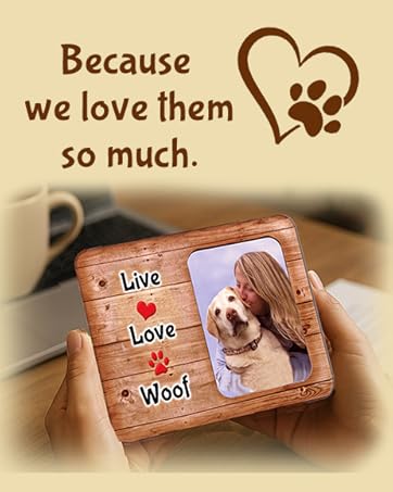 Always Near Pet desktop picture frame