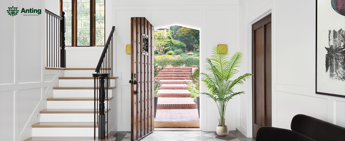 5ft Artificial Palm Tree Indoor Decor with 13Trunks Plant