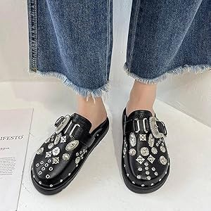 Amazon.com | Vhitler Y2k Shoes Emo Shoes Platform Slippers