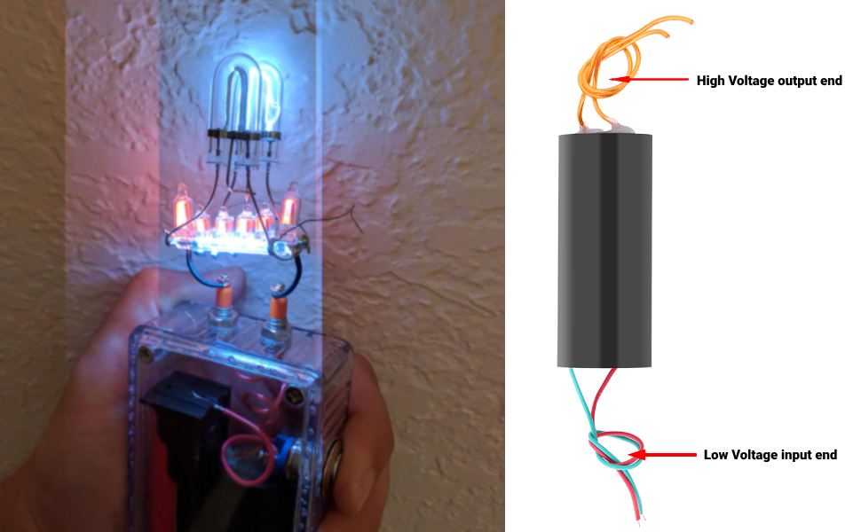 DC 612V DC Boost Step Up Power Module High Voltage Generator 1000kV