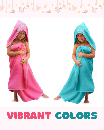 hooded towel for girls