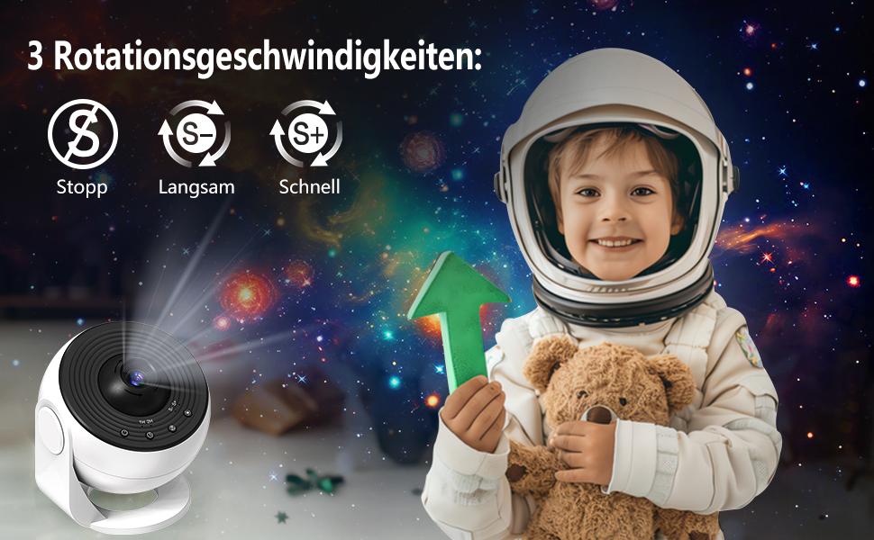 LED starry sky projector