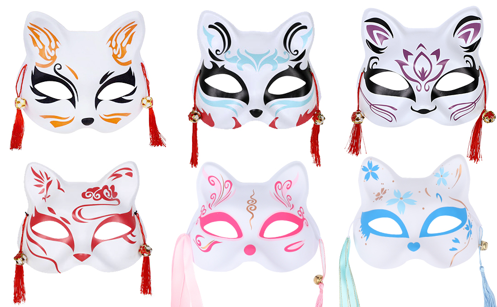 フォックスマスク6枚セット