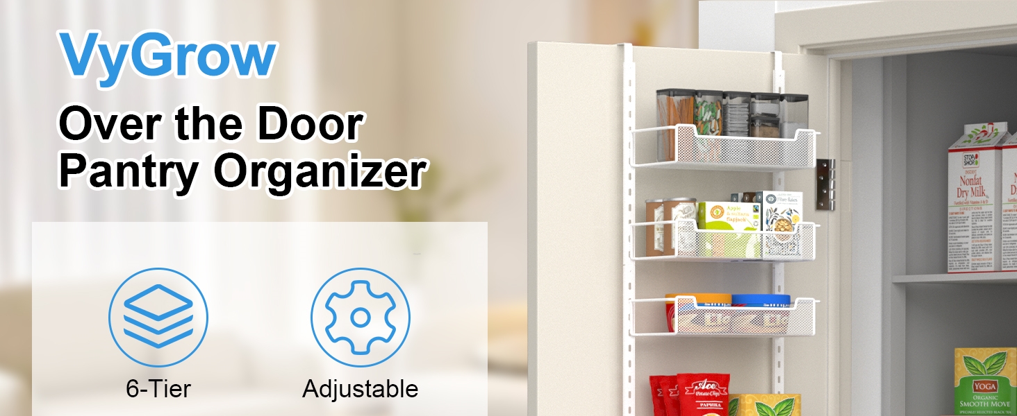 Over the Door Pantry Organizer