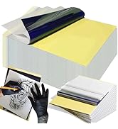 Emalla Tattoo Transfer Paper 100 Sheets, Thermal Stencil Paper for Tattooing A4 Professional Trac...