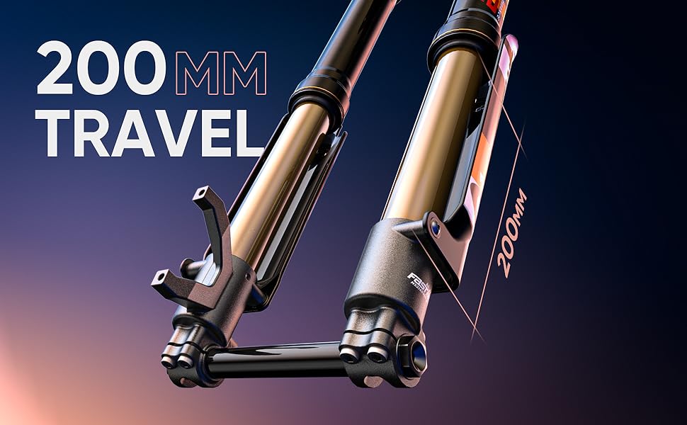 FASTACE MTB Bike Front Fork 26 27.5 29 Inch Compatible