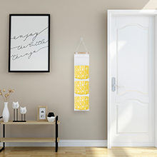 Wall Hanging Storage Bag Over The Door Organizer Linen Cotton Hanging Closet Organizer Waterproof