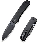 WeKnife Big Banter Pocket Knife for EDC,Ben Petersen Folding Knife with 3.69”CPM 20CV Blade G10 H...