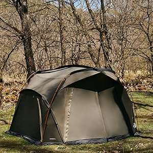 THE NORTH FACE NV22320 Evabase 6 Tent, Naupe Green : Amazon