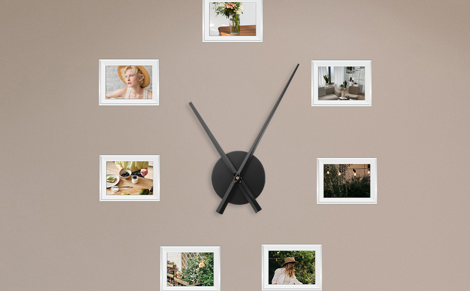 SEWACC Clock Hands Metal DIY Clock Movement Mechanism Wall