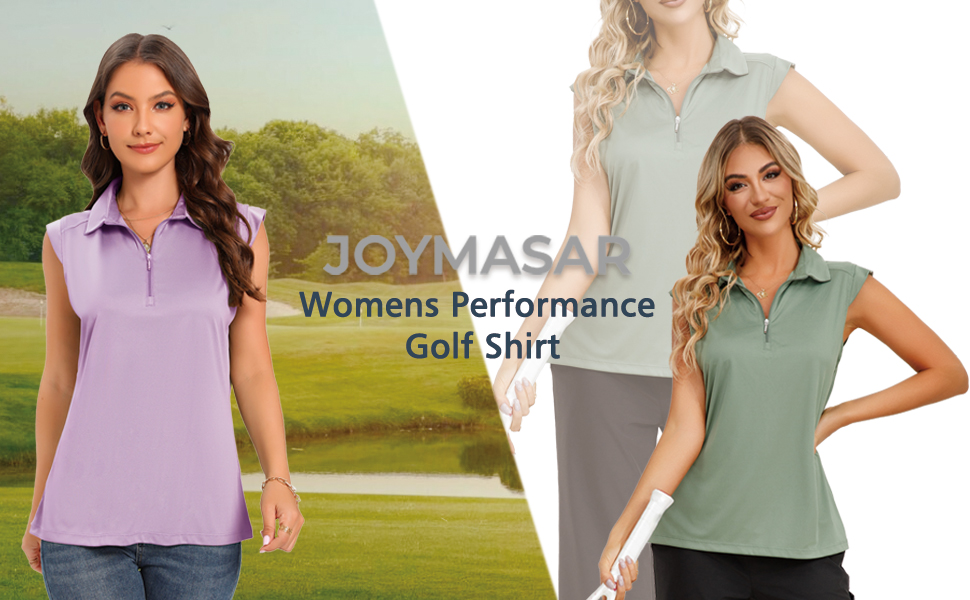 Amazon.com: JOYMASAR Womens Golf Shirt Quick Dry Sleeveless