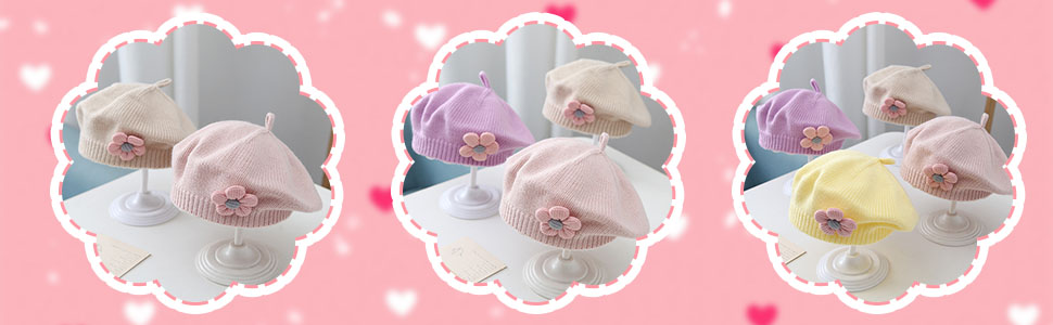 Little Girls Beret Hat