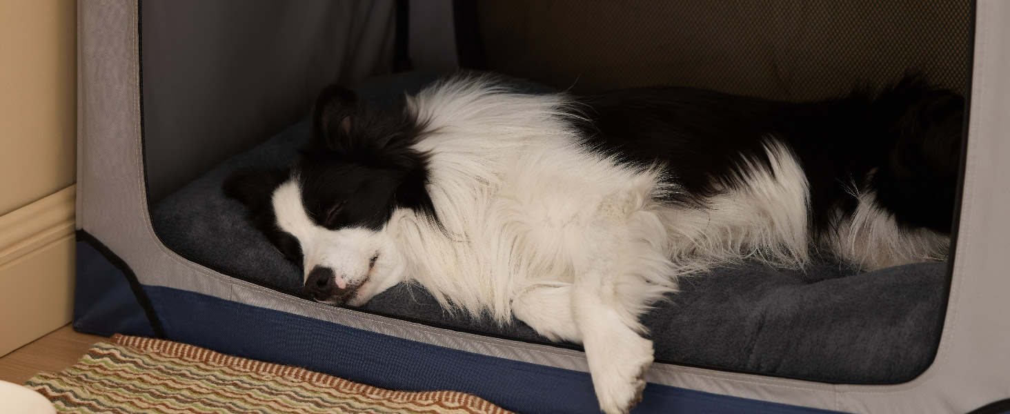 Washable Dog Crate Bed for Large Dogs Comfort Fluffy Pet Mat