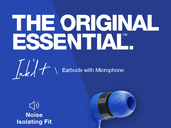 Skullcandy Ink'd+ Wired Earbuds