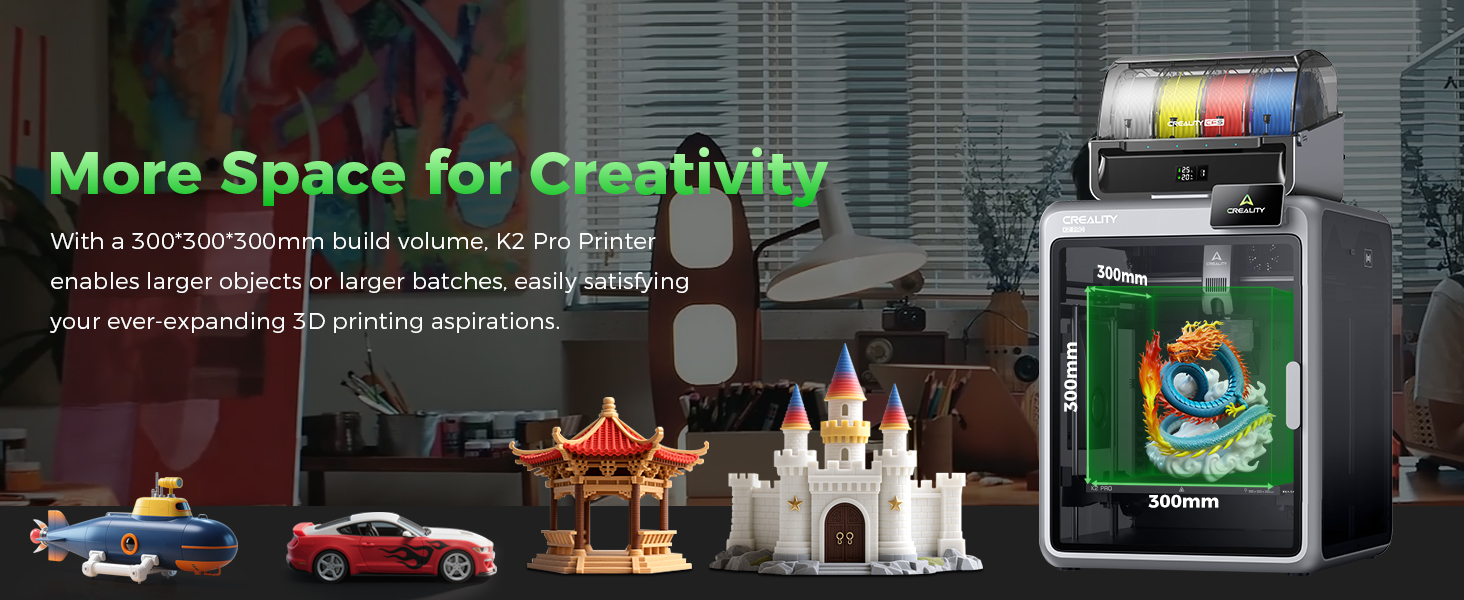 K2 Pro Print Size