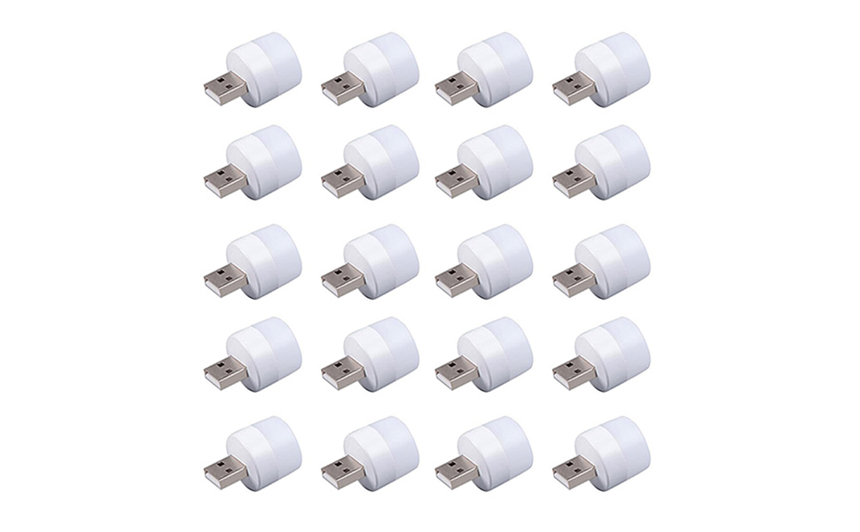 20 Pieces USB Night Light