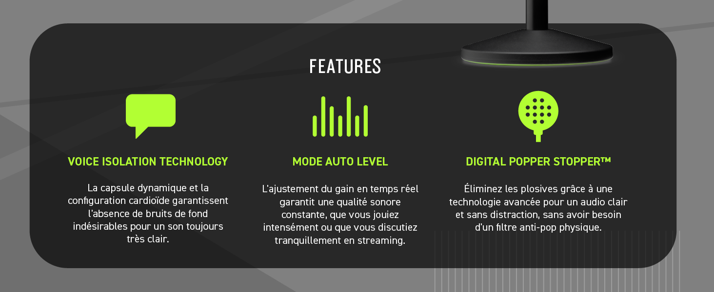 Shure MV6 Micro USB Gaming, USB-C, Microphone Dynamique, Mode Auto Level, Digital Popper Stopper