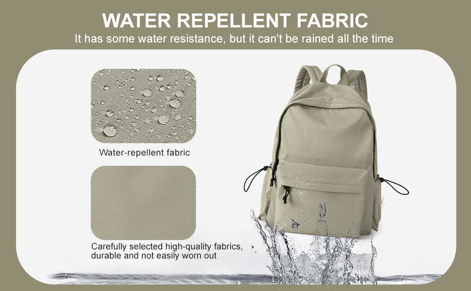 WEPOET Lightweight Basic Backpack For High School,College