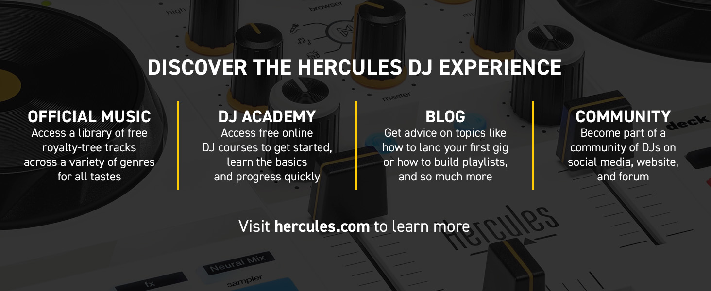 Hercules DJControl Mix Ultra DJ Controller 16 1