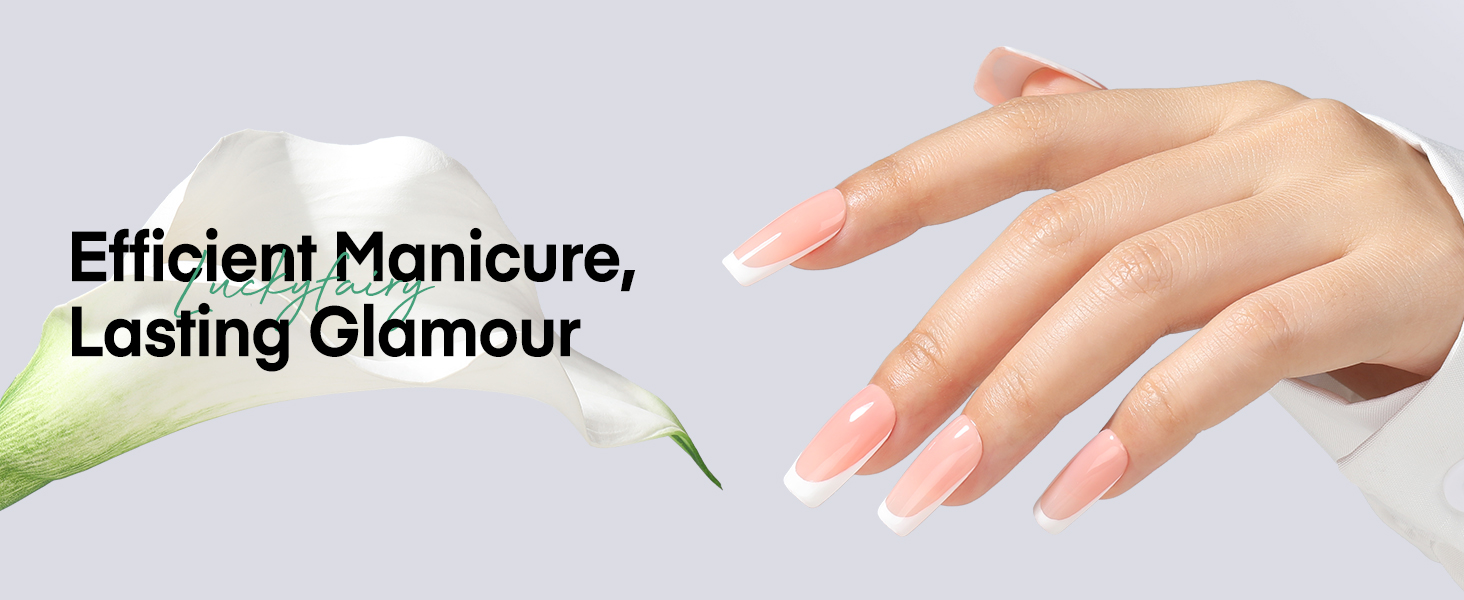 Gel Nail Tips Glue 40ml Super Strong Nail Glue Gel for