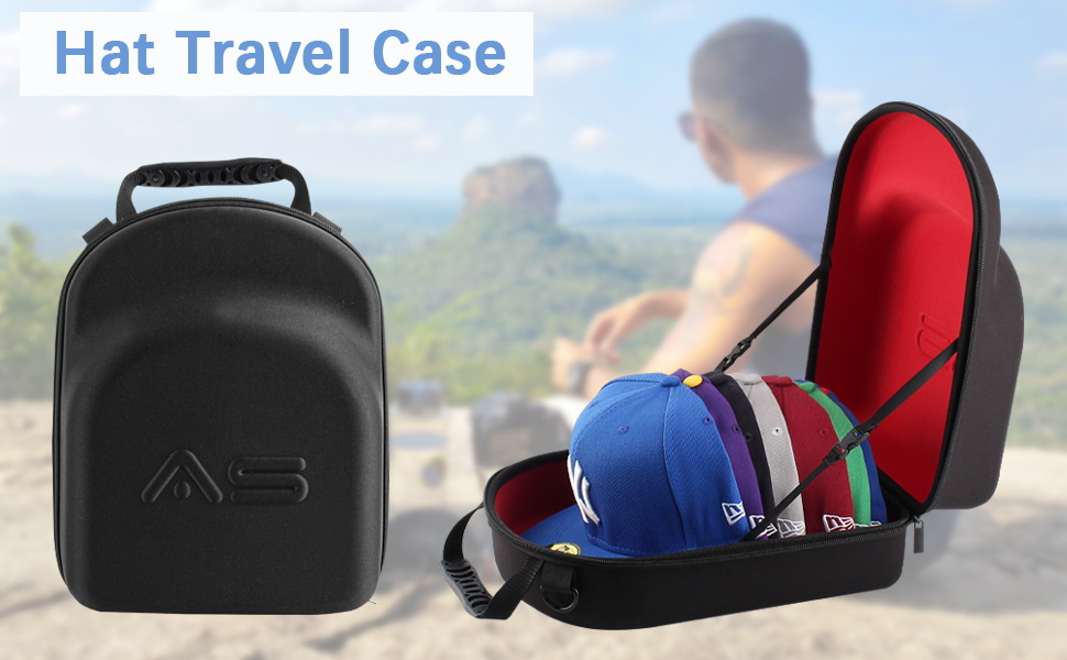 Anysiny Hat Travel Case for Baseball CapsHats Storage Box