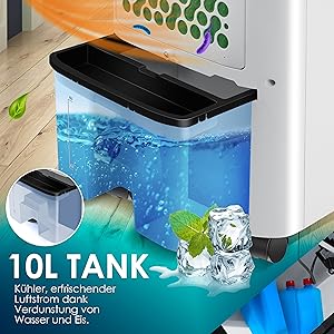 Kesser® 4in1 Mobile Klimaanlage | Fernbedienung | Luftkühler | Zuhause | Coolungsfunktion | 10L Tank | Inklusive Kühlakk F26dbca5 C93d 441a 9eb4 Ce1c4ffa7521. CR0,0,3000,3000 PT0 SX300 V1