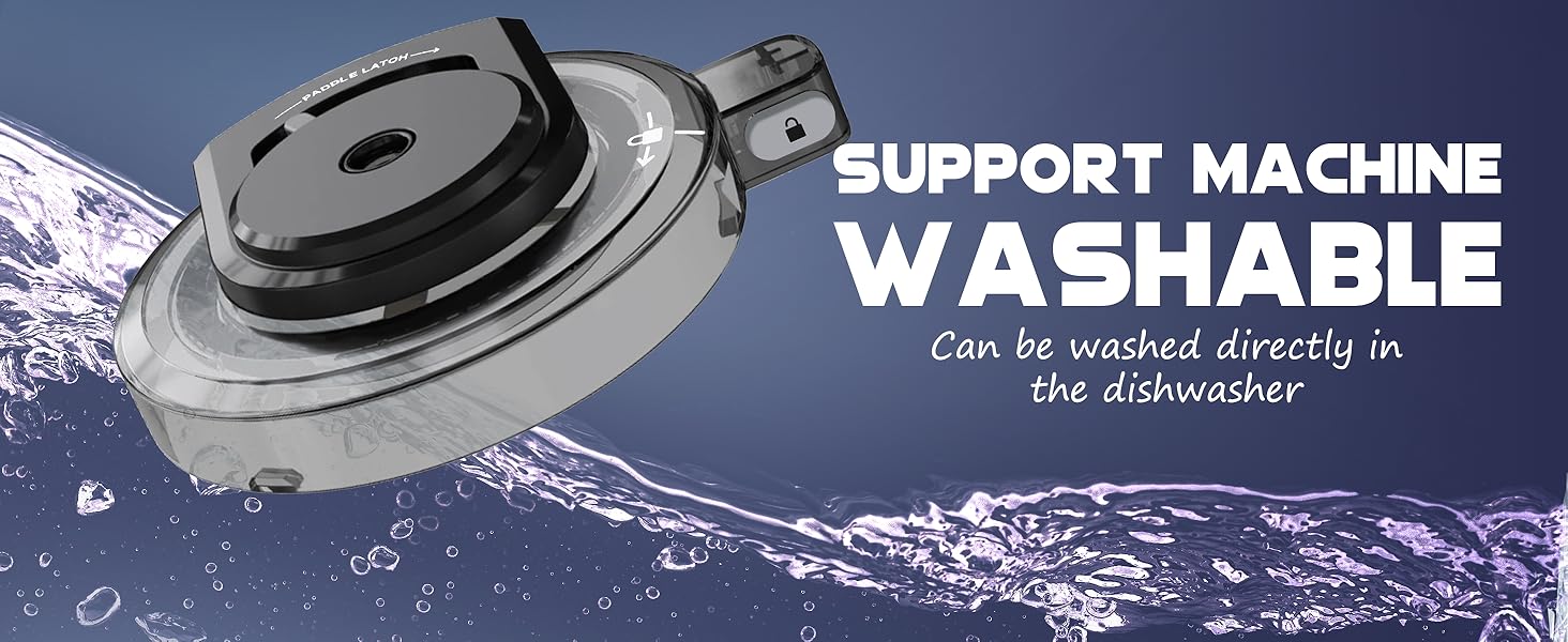 Outer Bowl Lid Replacement for Ninja Creami NC301 NC300 NC299AMZ Series