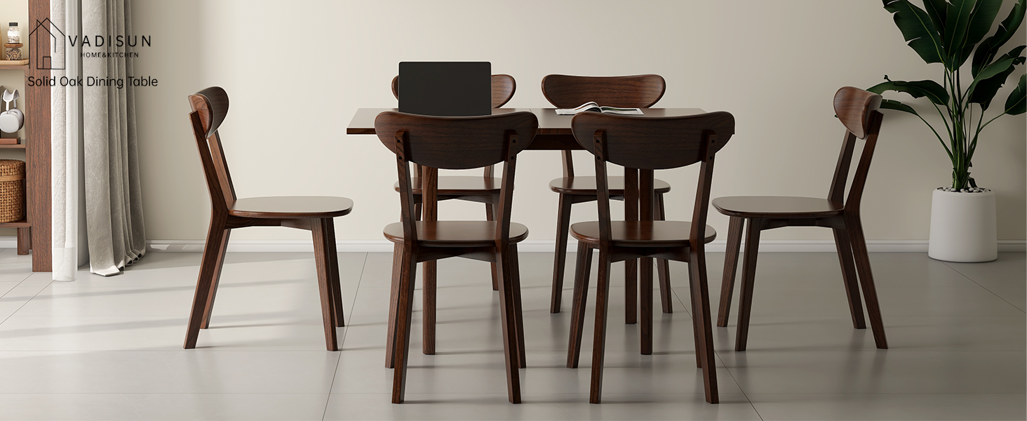 Oak dining table