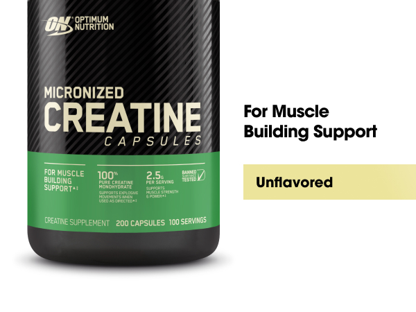 Optimum Nutrition Creatine Capsules 